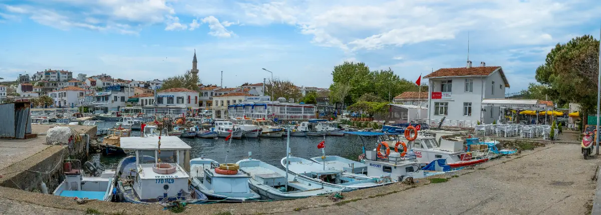 Bozcaada island view